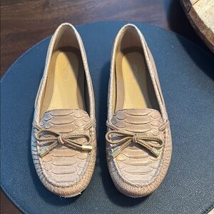 Michael Kors Tan Loafers